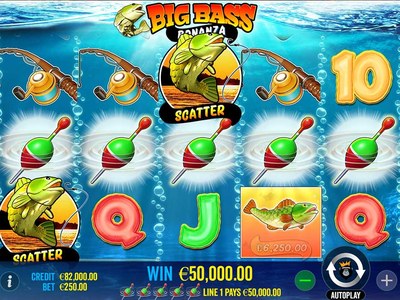 Видеослот Big Bass Bonanza — играть в volna