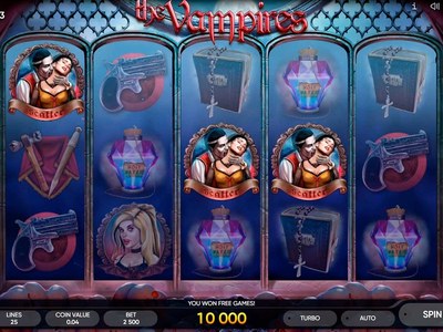 Игровой автомат The Vampires производителя Endorphina